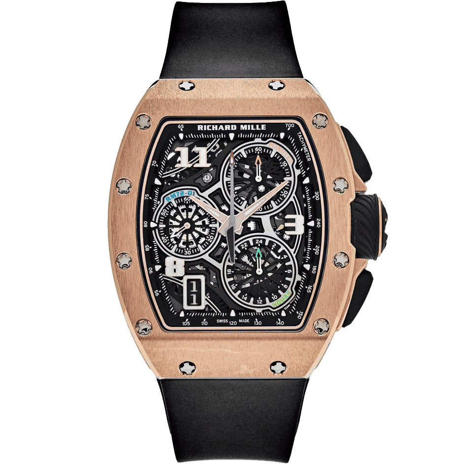 Richard Mille RM72-01 Black Ceramic and Rose Gold