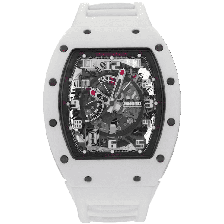 Richard Mille 030 White Rush